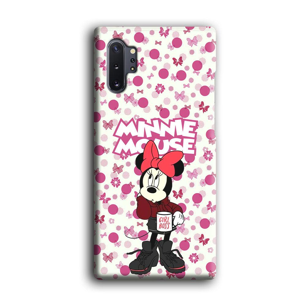 Minnie Mouse is Girl Boss Samsung Galaxy Note 10 Plus Case-Oxvistore