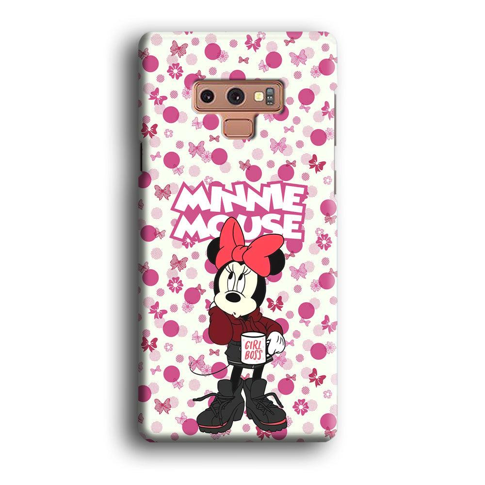 Minnie Mouse is Girl Boss Samsung Galaxy Note 9 Case-Oxvistore