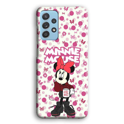 Minnie Mouse is Girl Boss Samsung Galaxy A72 Case-Oxvistore