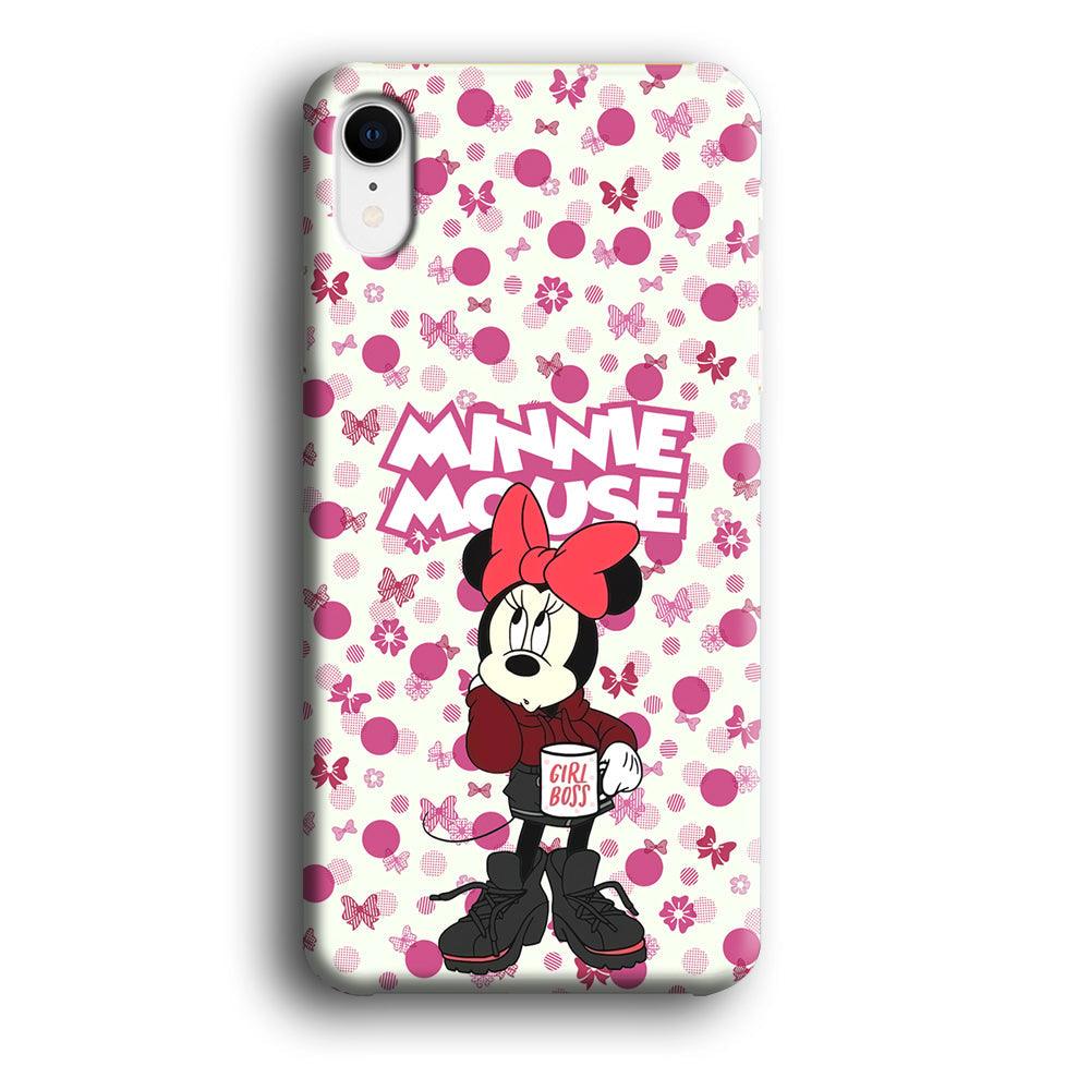 Minnie Mouse is Girl Boss iPhone XR Case-Oxvistore