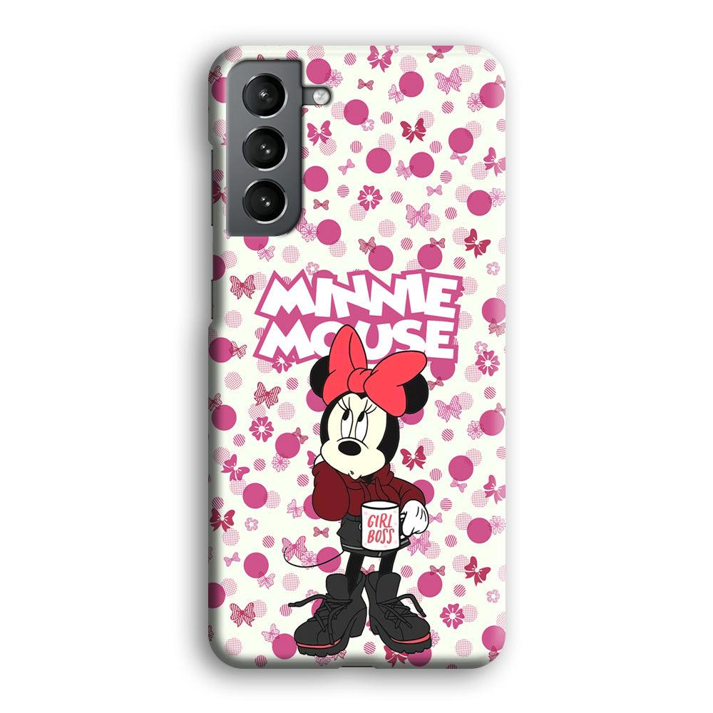 Minnie Mouse is Girl Boss Samsung Galaxy S21 Plus Case-Oxvistore