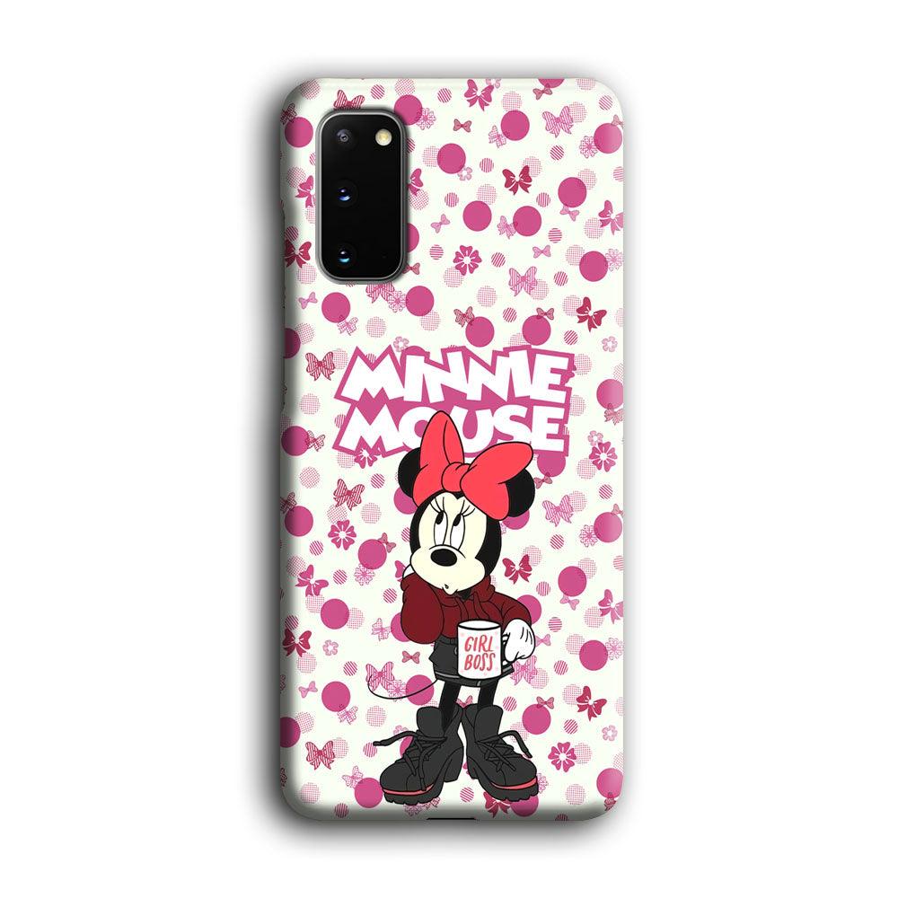 Minnie Mouse is Girl Boss Samsung Galaxy S20 Case-Oxvistore