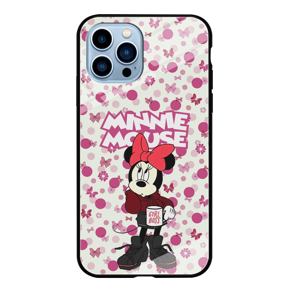 Minnie Mouse is Girl Boss iPhone 15 Pro Case-Oxvistore