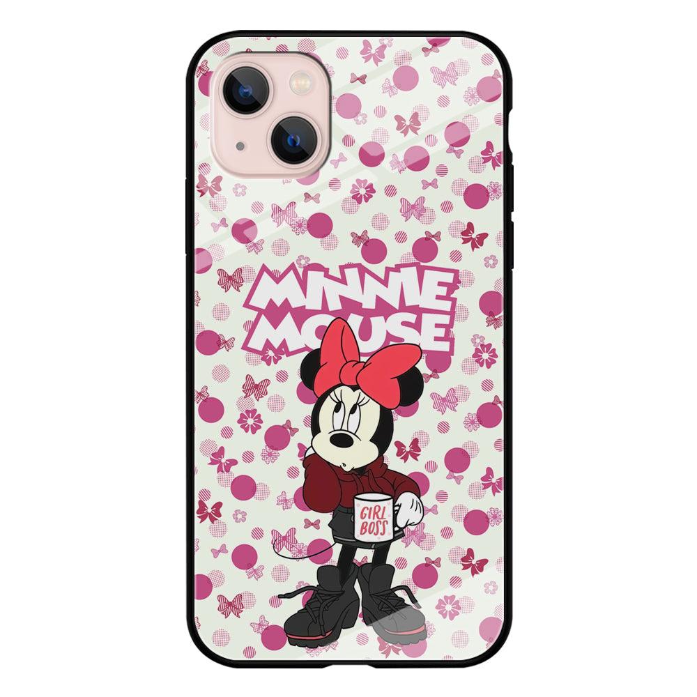 Minnie Mouse is Girl Boss iPhone 15 Plus Case-Oxvistore