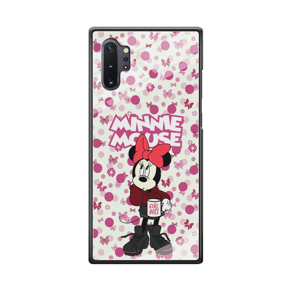 Minnie Mouse is Girl Boss Samsung Galaxy Note 10 Plus Case-Oxvistore