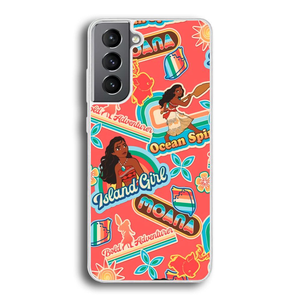 Moana The Spirit of Ocean Samsung Galaxy S21 Plus Case-Oxvistore