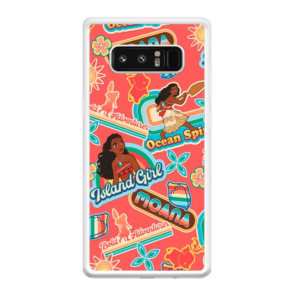 Moana The Spirit of Ocean Samsung Galaxy Note 8 Case-Oxvistore