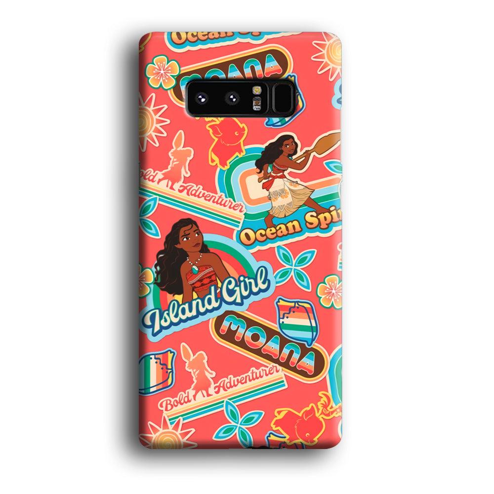 Moana The Spirit of Ocean Samsung Galaxy Note 8 Case-Oxvistore