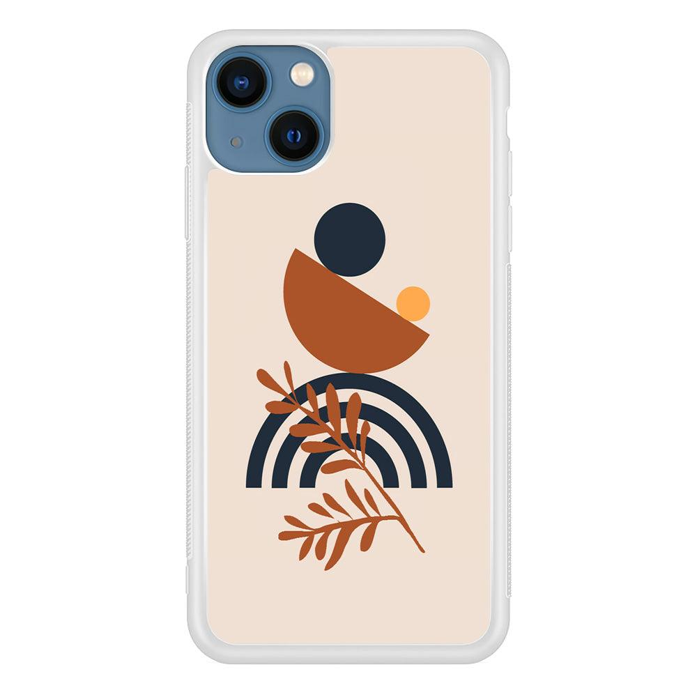 Modern Shapes The Balance of Nature iPhone 13 Case-Oxvistore