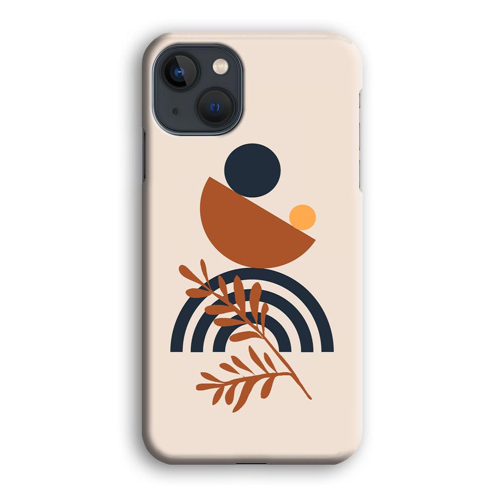 Modern Shapes The Balance of Nature iPhone 13 Case-Oxvistore