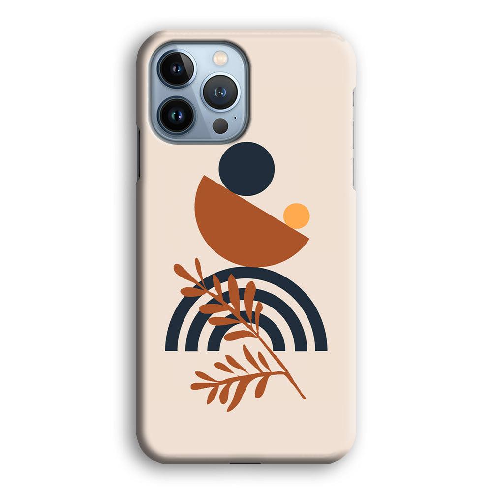 Modern Shapes The Balance of Nature iPhone 14 Pro Max Case-Oxvistore