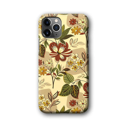 Modern Nature Scratches Hexagon Petals iPhone 11 Pro Max Case-Oxvistore