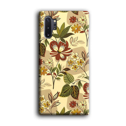 Modern Nature Scratches Hexagon Petals Samsung Galaxy Note 10 Plus Case-Oxvistore