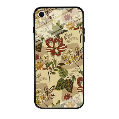 Modern Nature Scratches Hexagon Petals iPhone 6 Plus | 6s Plus Case-Oxvistore