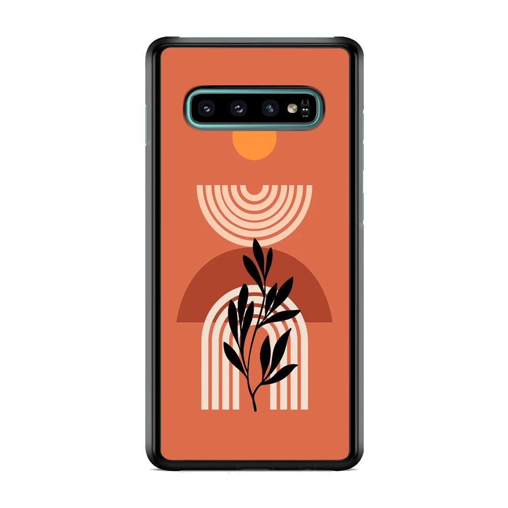 Modern Shapes Pillar Field Samsung Galaxy S10 Plus Case-Oxvistore