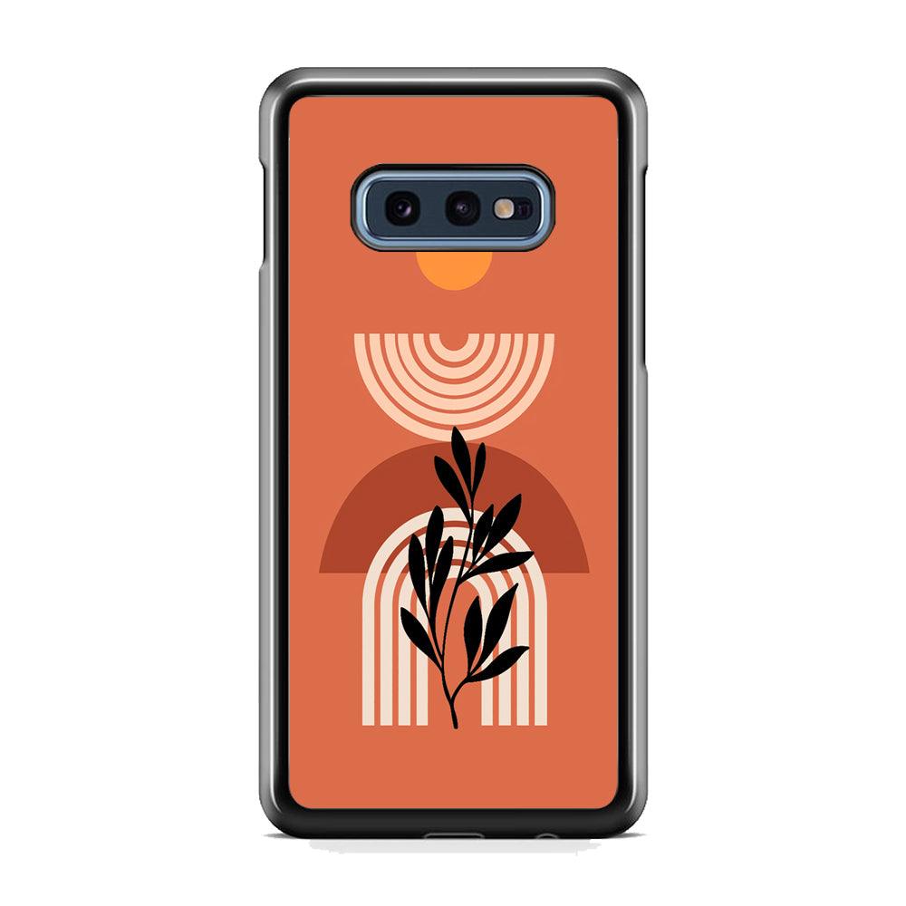 Modern Shapes Pillar Field Samsung Galaxy S10E Case-Oxvistore