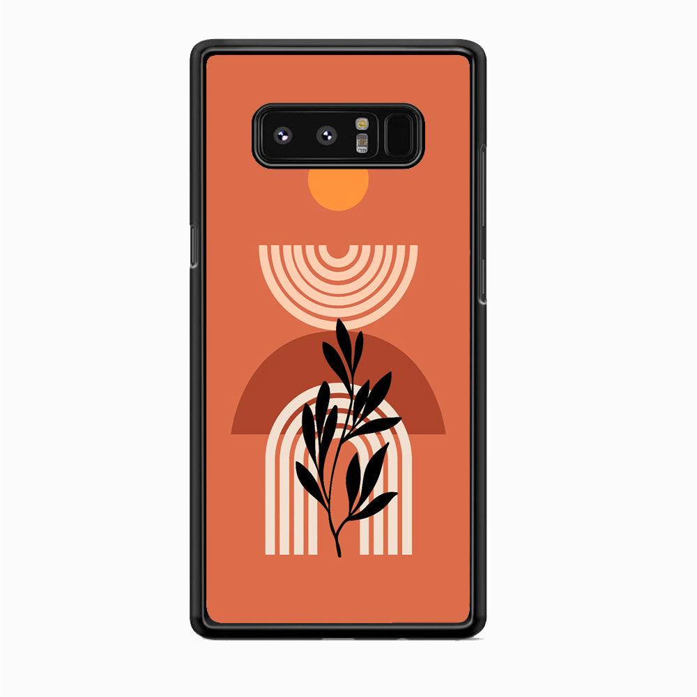 Modern Shapes Pillar Field Samsung Galaxy Note 8 Case-Oxvistore