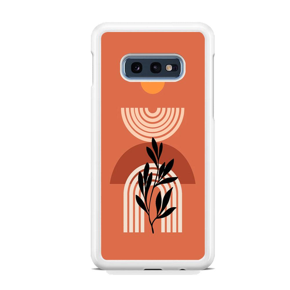 Modern Shapes Pillar Field Samsung Galaxy S10E Case-Oxvistore