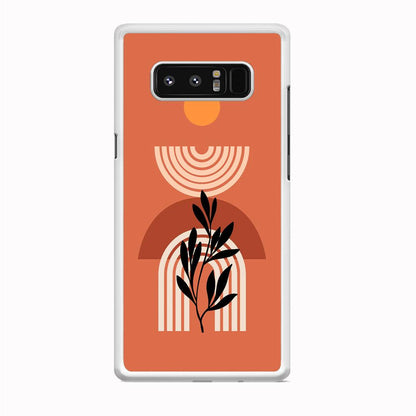 Modern Shapes Pillar Field Samsung Galaxy Note 8 Case-Oxvistore