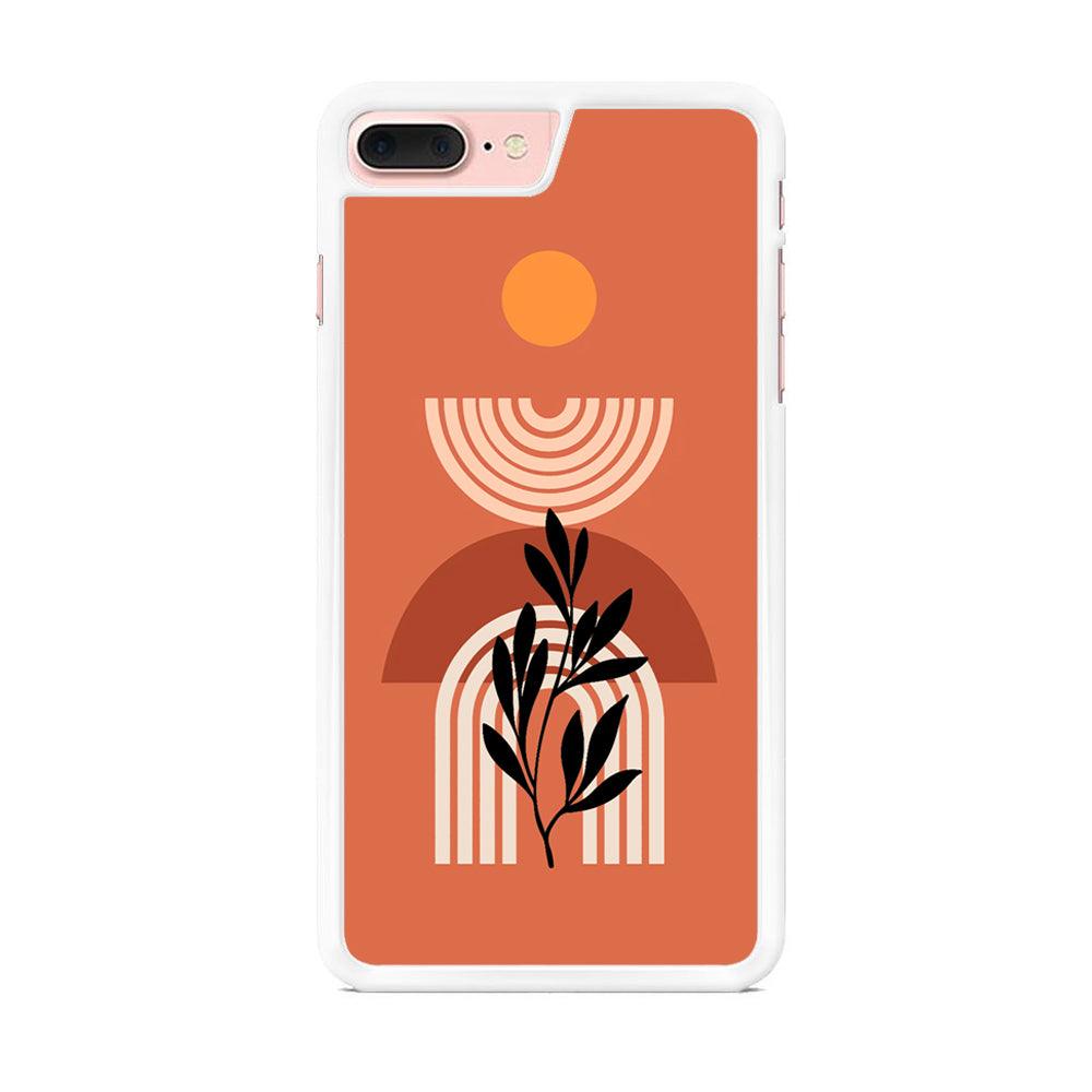 Modern Shapes Pillar Field iPhone 8 Plus Case-Oxvistore