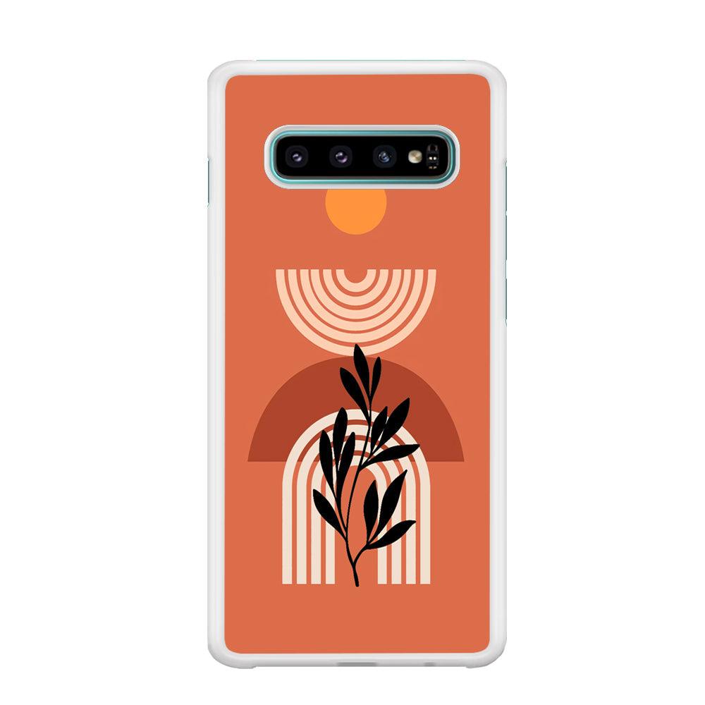 Modern Shapes Pillar Field Samsung Galaxy S10 Plus Case-Oxvistore