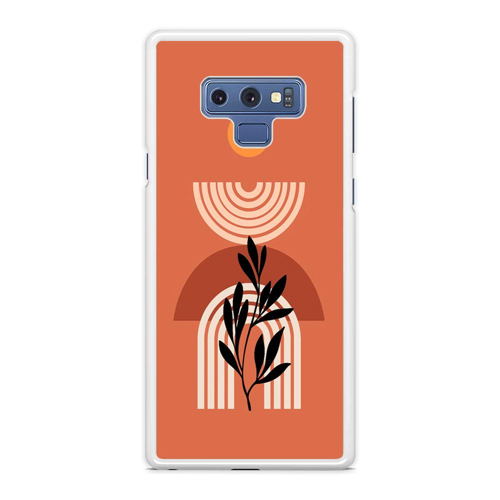 Modern Shapes Pillar Field Samsung Galaxy Note 9 Case-Oxvistore