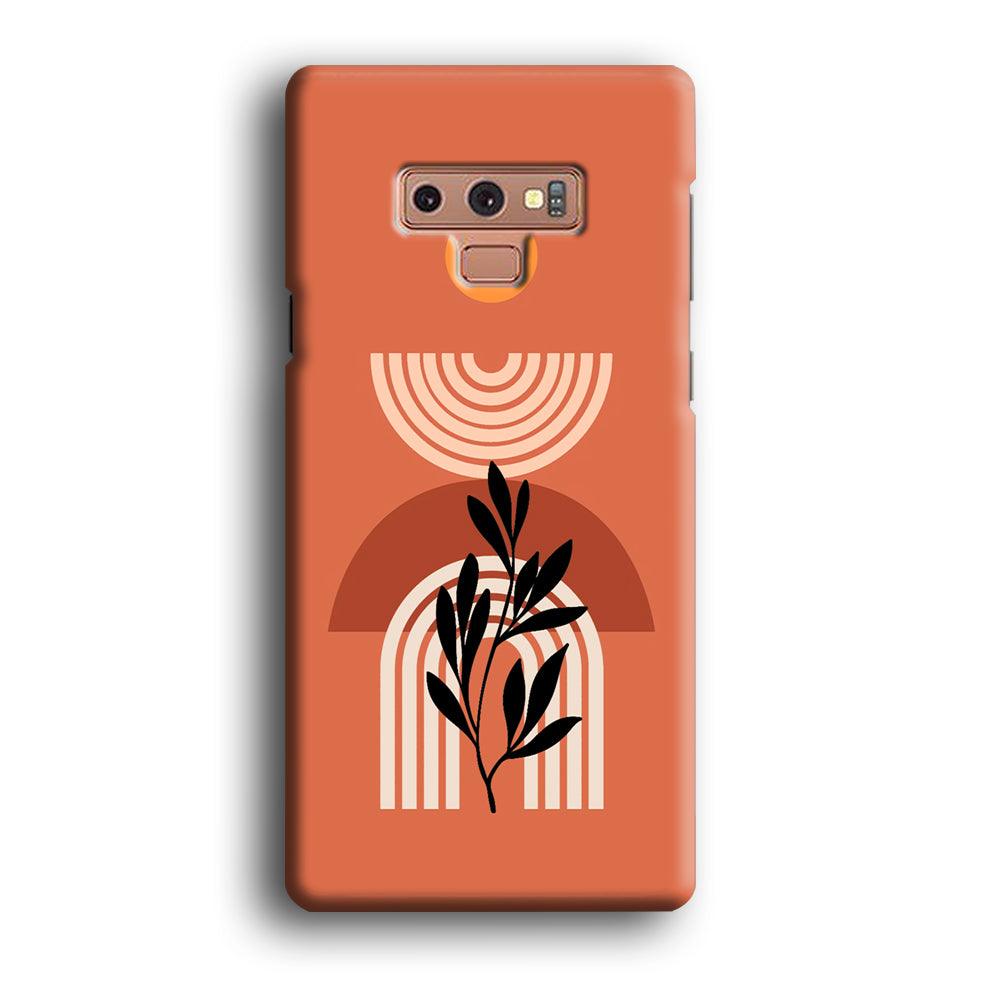 Modern Shapes Pillar Field Samsung Galaxy Note 9 Case-Oxvistore