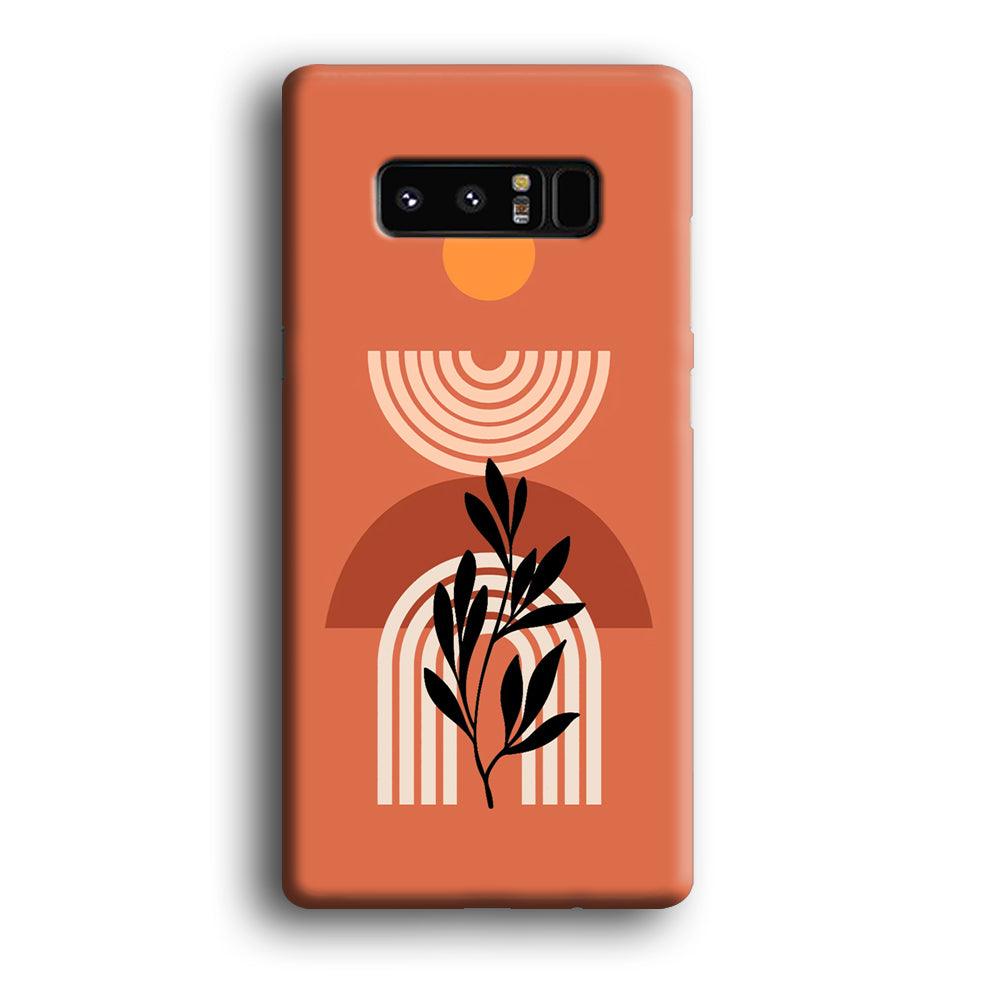 Modern Shapes Pillar Field Samsung Galaxy Note 8 Case-Oxvistore