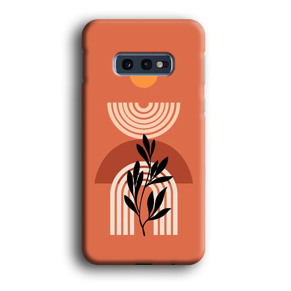 Modern Shapes Pillar Field Samsung Galaxy S10E Case-Oxvistore