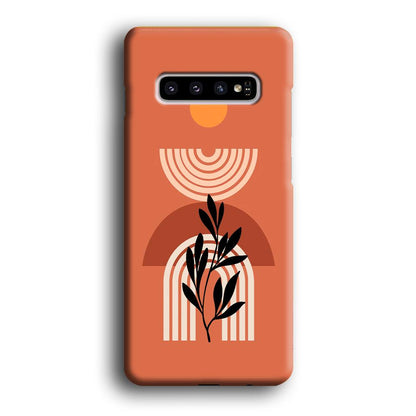 Modern Shapes Pillar Field Samsung Galaxy S10 Plus Case-Oxvistore