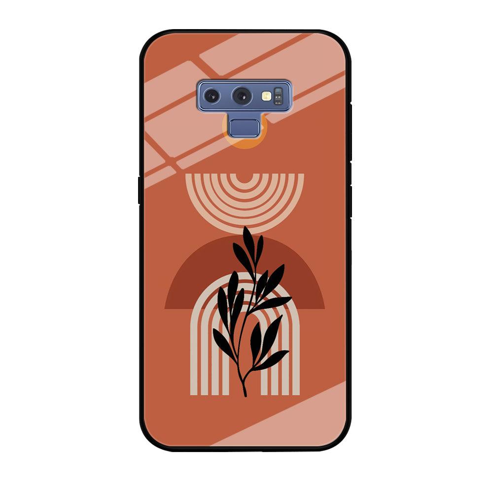 Modern Shapes Pillar Field Samsung Galaxy Note 9 Case-Oxvistore