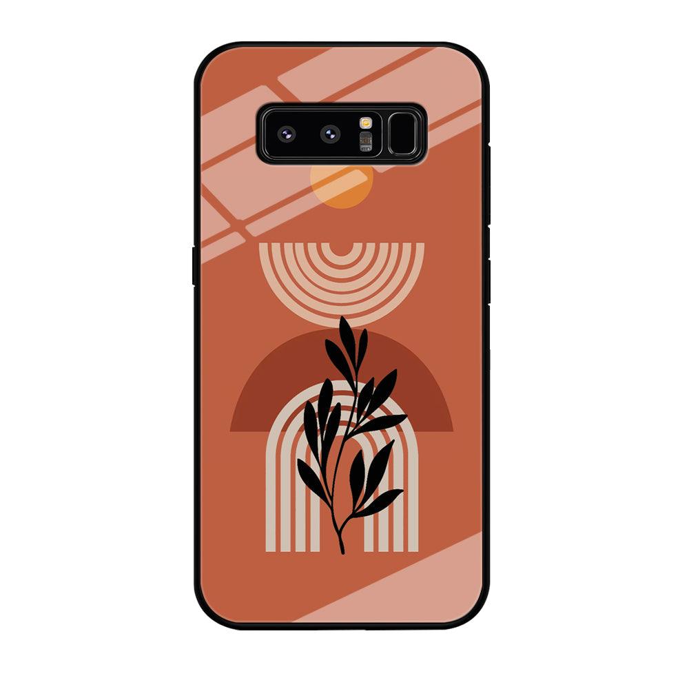 Modern Shapes Pillar Field Samsung Galaxy Note 8 Case-Oxvistore