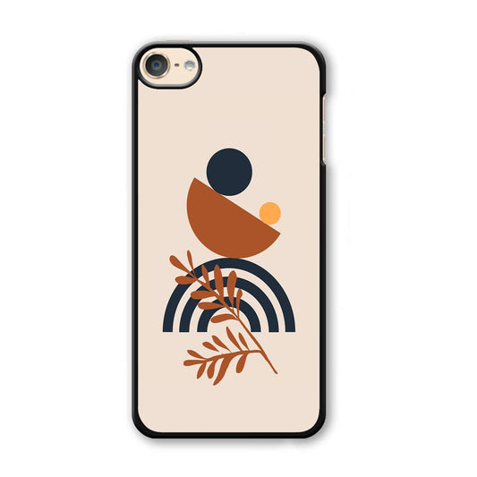 Modern Shapes The Balance of Nature iPod Touch 6 Case-Plastic Black (2D Case)-Oxvistore