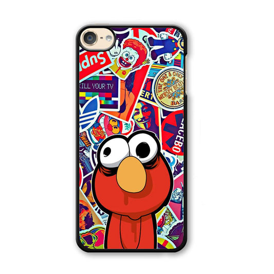 Monday Morning Attitude iPod Touch 6 Case-Plastic Black (2D Case)-Oxvistore
