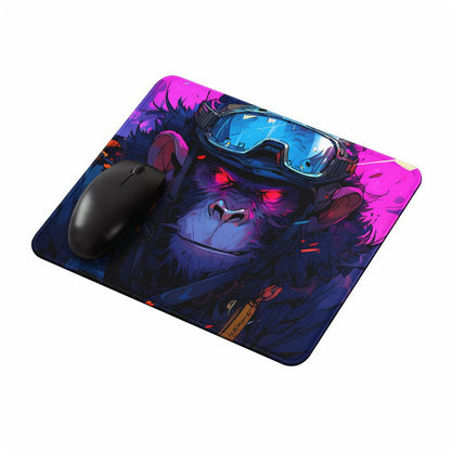 Monkey With Red Eyes Mouse Pads-Oxvistore