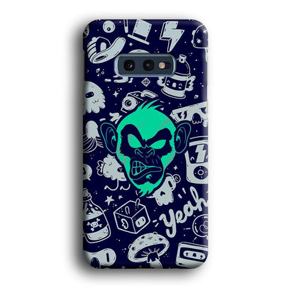 Monkey Fun Glow Samsung Galaxy S10E Case-Oxvistore