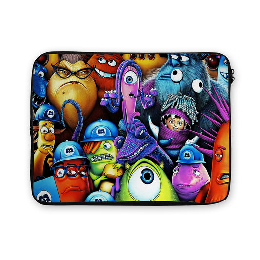 Monsters Inc All Character Laptop Sleeve Protective Cover