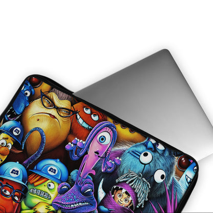 Monsters Inc All Character Laptop Sleeve Protective Cover