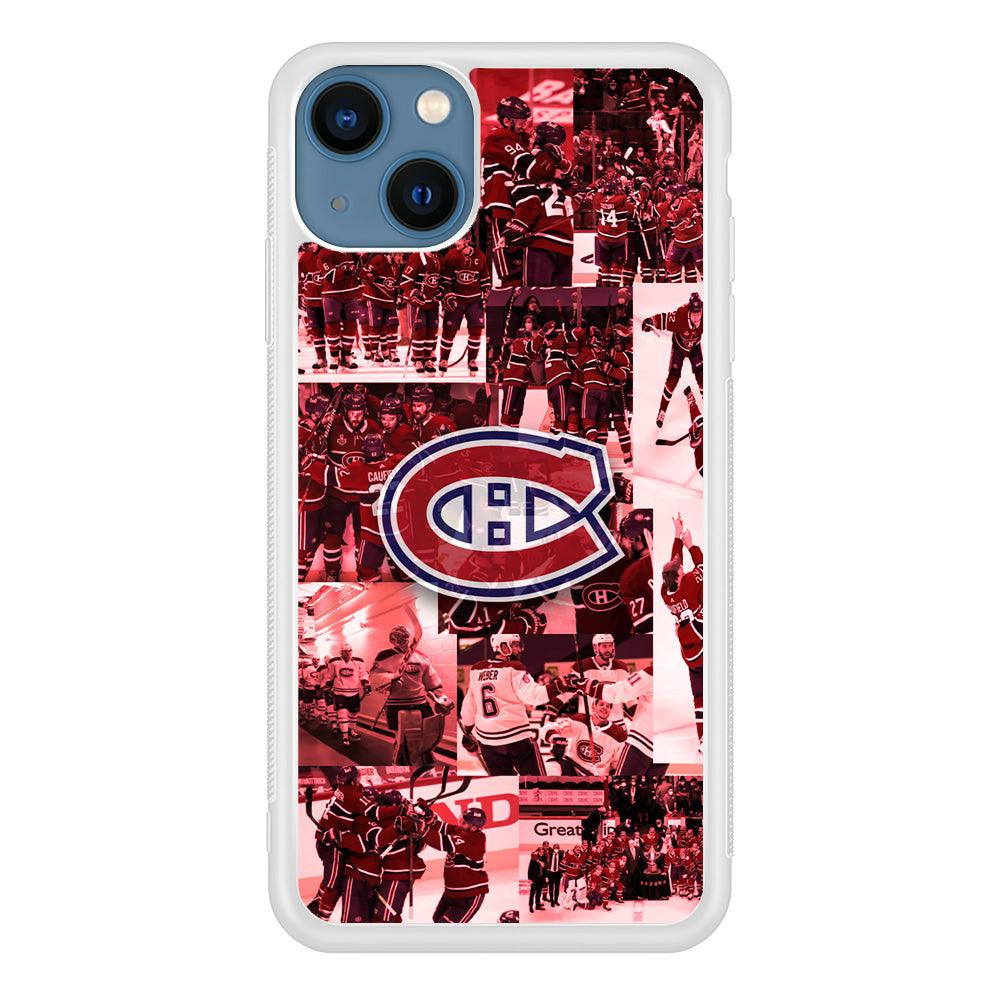 Montreal Canadiens Collage of Celebration iPhone 15 Plus Case-Oxvistore