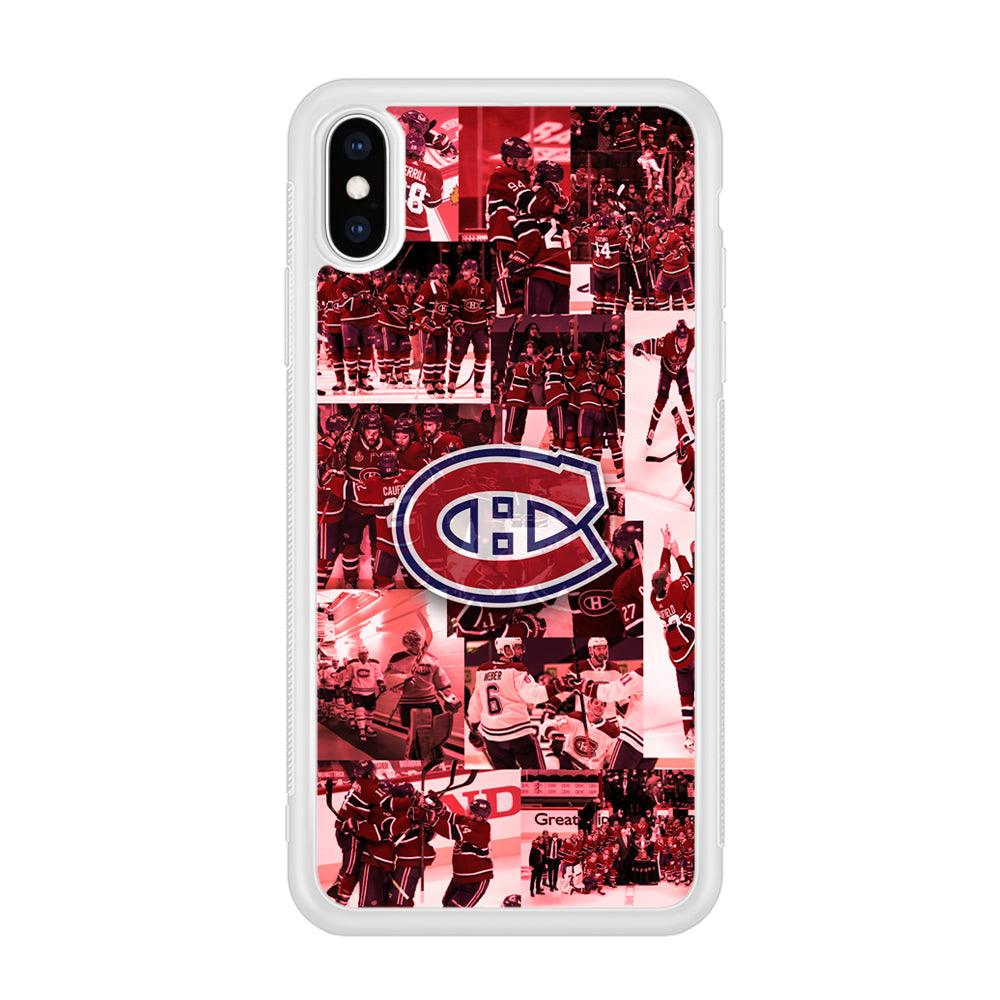 Montreal Canadiens Collage of Celebration iPhone X Case-Oxvistore