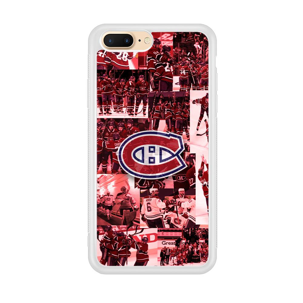 Montreal Canadiens Collage of Celebration iPhone 8 Plus Case-Oxvistore