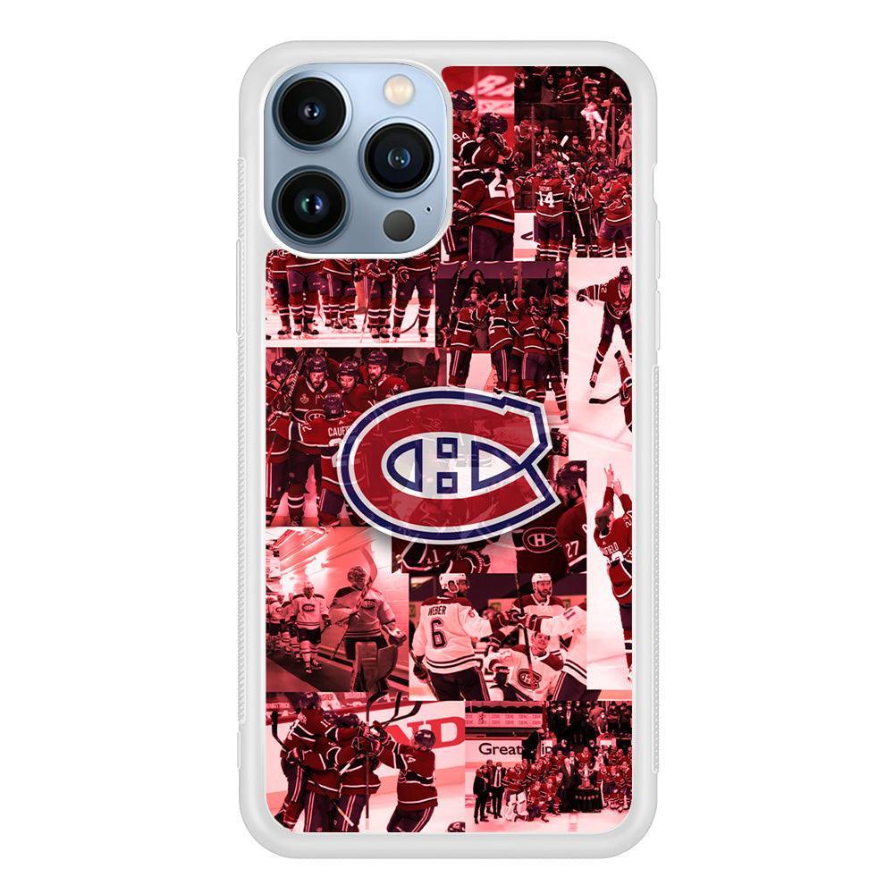 Montreal Canadiens Collage of Celebration iPhone 13 Pro Case-Oxvistore