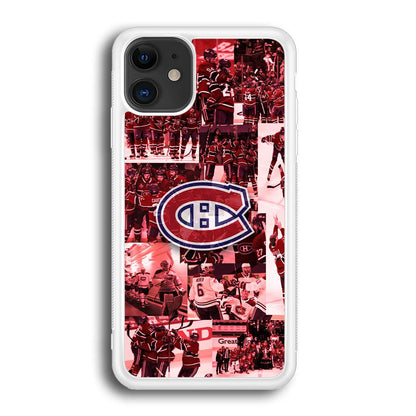 Montreal Canadiens Collage of Celebration iPhone 12 Case-Oxvistore