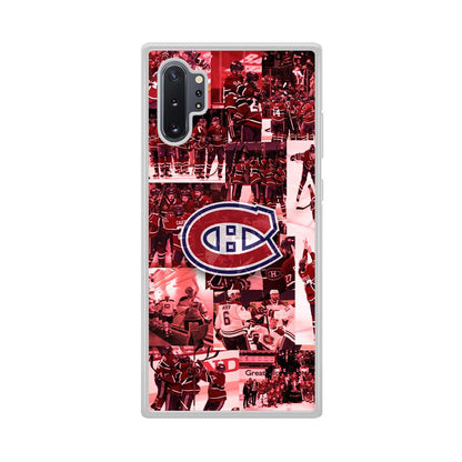 Montreal Canadiens Collage of Celebration Samsung Galaxy Note 10 Plus Case-Oxvistore