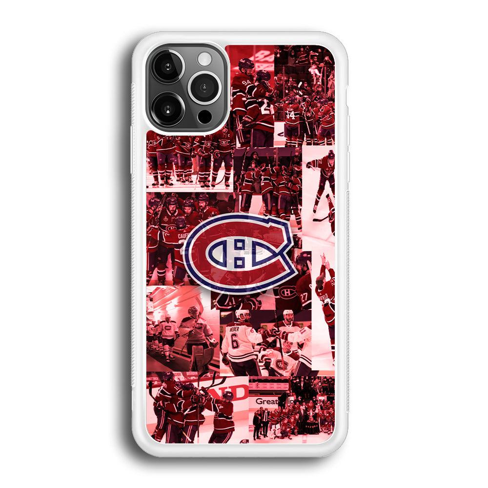 Montreal Canadiens Collage of Celebration iPhone 12 Pro Max Case-Oxvistore