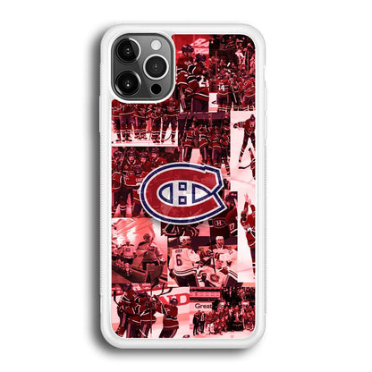 Montreal Canadiens Collage of Celebration iPhone 12 Pro Max Case-Oxvistore