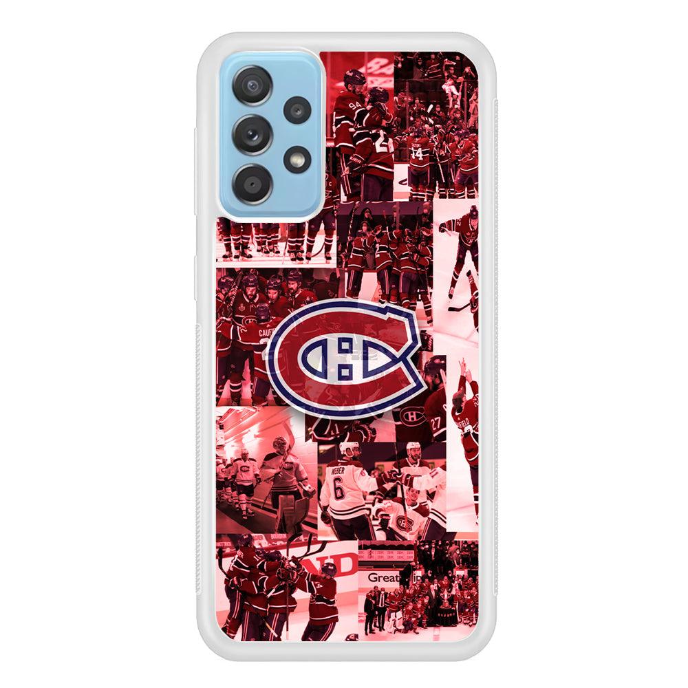 Montreal Canadiens Collage of Celebration Samsung Galaxy A52 Case-Oxvistore