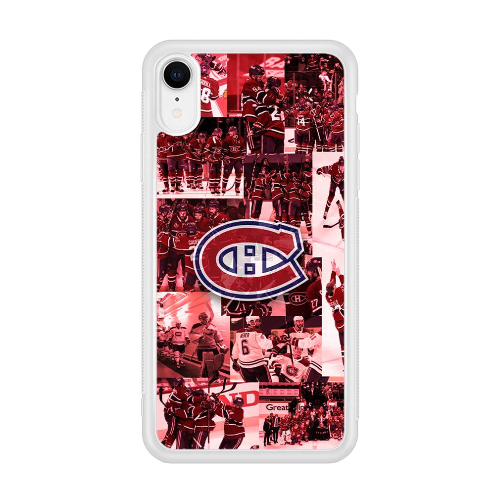 Montreal Canadiens Collage of Celebration iPhone XR Case-Oxvistore