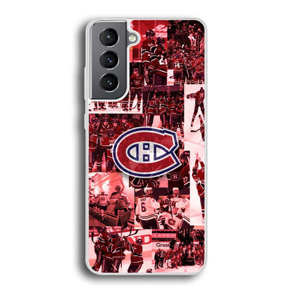 Montreal Canadiens Collage of Celebration Samsung Galaxy S21 Plus Case-Oxvistore