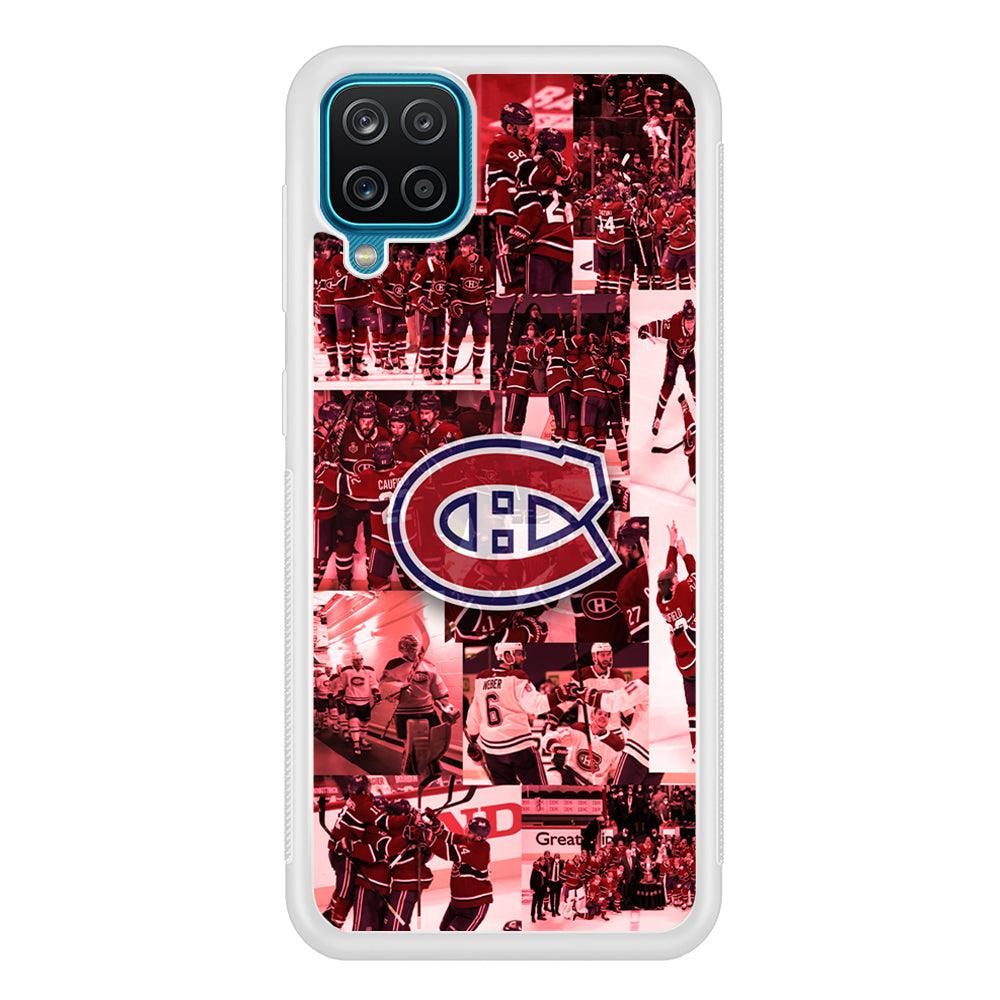 Montreal Canadiens Collage of Celebration Samsung Galaxy A12 Case-Oxvistore